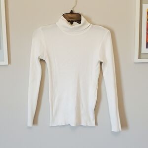 NW Shein White Turtleneck